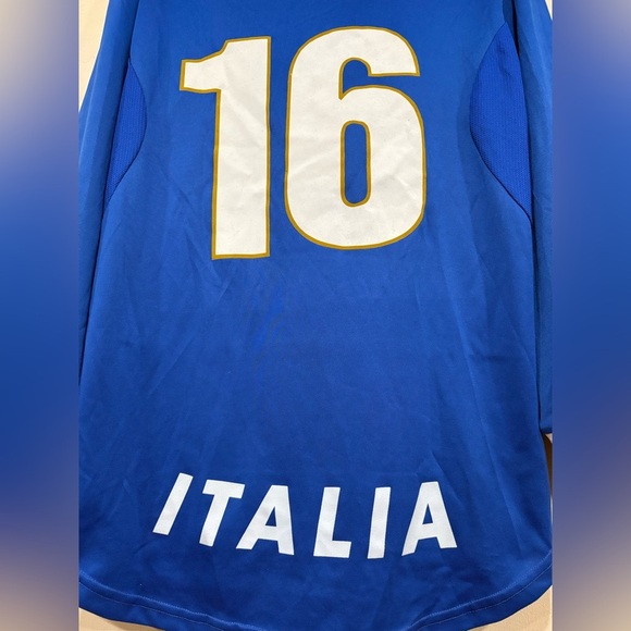 MATCH WORN Roberto Di Matteo 1996 Italy | Euro 96 Qualifiers | Size L Nike LS - Picture 6 of 10